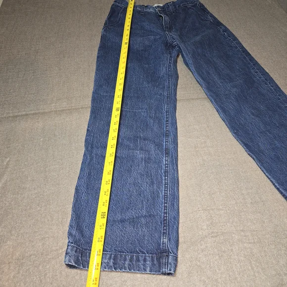 Abercrombie & Fitch High Rise Loose Jeans Wide Leg Denim Women's Size 6/28 - Picture 12 of 16
